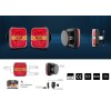 КОМПЛЕКТ БЕЗЖИЧНИ  ДИОДНИ ЛЕД СТОПОВЕ WIRELESS С МАГНИТ НЕОН ЕФЕКТ 12-24V