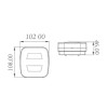 КОМПЛЕКТ БЕЗЖИЧНИ  ДИОДНИ ЛЕД СТОПОВЕ WIRELESS С МАГНИТ НЕОН ЕФЕКТ 12-24V