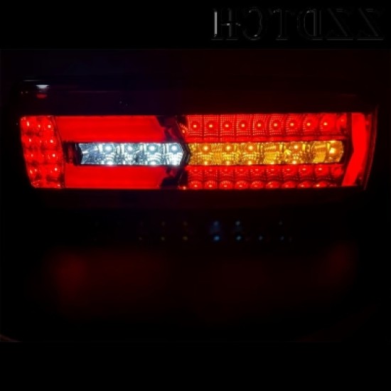 LED десен стоп 24V с 7 функции подходящи за Ремарке /Караванa/ Бус/ Тир Камион Ман