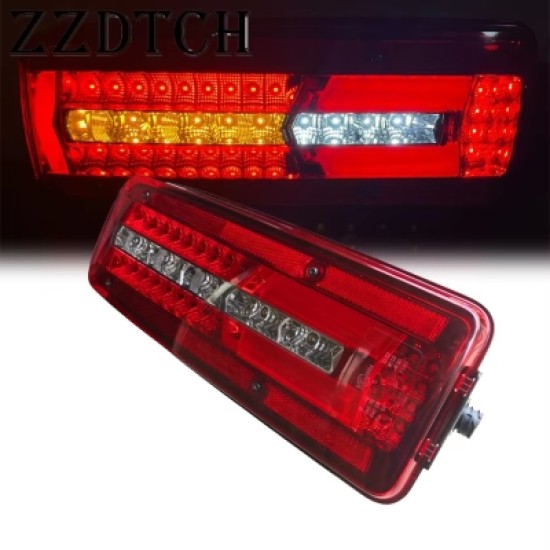 LED ляв стоп 24V с 7 функции подходящи за Ремарке /Караванa/ Бус/ Тир Камион Ман