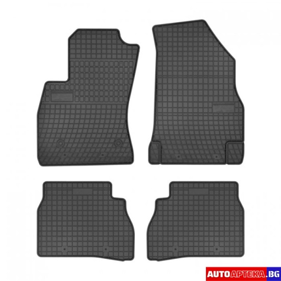 Гумени стелки Frogum за Fiat Doblo II - (2008+) / Opel Combo D - (2011+)