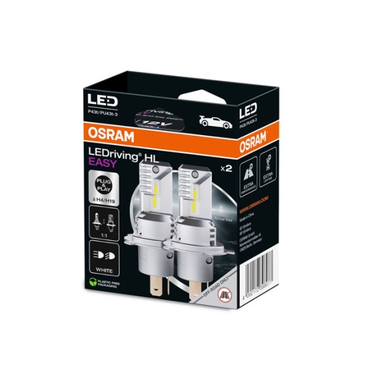 LED Лед Крушки за къси и дълги светлини H4/H19 LEDriving HL EASY 