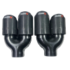 Комплект ( Ляв и Десен) Двоен Накрайник за Ауспух Akrapovic 61mm-Накрайници за ауспух%