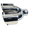 Двоен Накрайник за Ауспух Akrapovic 61mm-Накрайници за ауспух%