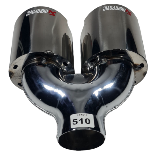 Двоен Накрайник за Ауспух Akrapovic 61mm-Накрайници за ауспух%