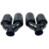 Комплект ( Ляв и Десен) Двоен Накрайник за Ауспух Akrapovic 61mm-Накрайници за ауспух%