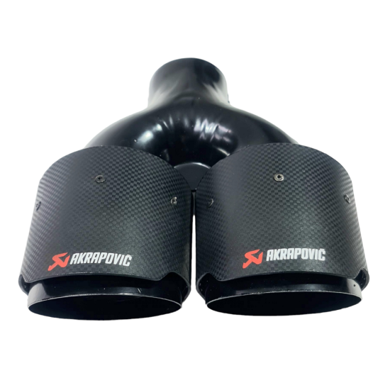 Двоен Накрайник за Ауспух Akrapovic 61mm