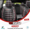 Луксозна Ортопедична Тапицерия / Калъфи за предни и задни седалки GTI SPORT
