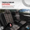 Луксозна Ортопедична Тапицерия / Калъфи за предни и задни седалки GTI SPORT