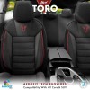 Луксозна Ортопедична Тапицерия / Калъфи за предни и задни седалки TORO DESING