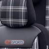 Луксозна Ортопедична Тапицерия / Калъфи за предни и задни седалки GTI SPORT