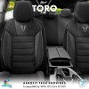 Луксозна Ортопедична Тапицерия / Калъфи за предни и задни седалки TORO DESING