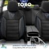 Луксозна Ортопедична Тапицерия / Калъфи за предни и задни седалки TORO DESING