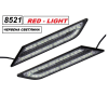 LED /дневни/ СВЕТЛИНИ ъгъл S5 2бр-15W -8521-черв-LED светлини%