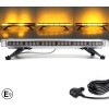 76.2 см 56 LED ЛЕД мощна аварийна диодна сигнална лампа блиц 12-24V 15 режима на работа жълта оранжева светлина E-Mark Е9 за пътна помощ платформа снегорин багер и др.-Сигнални лампи / Маяци%