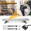 96.5 см 72 LED ЛЕД 72W мощна аварийна диодна сигнална лампа блиц 12-24V 15 режима на работа жълта оранжева светлина E-Mark Е9 за пътна помощ платформа снегорин багер и др.-Сигнални лампи / Маяци%