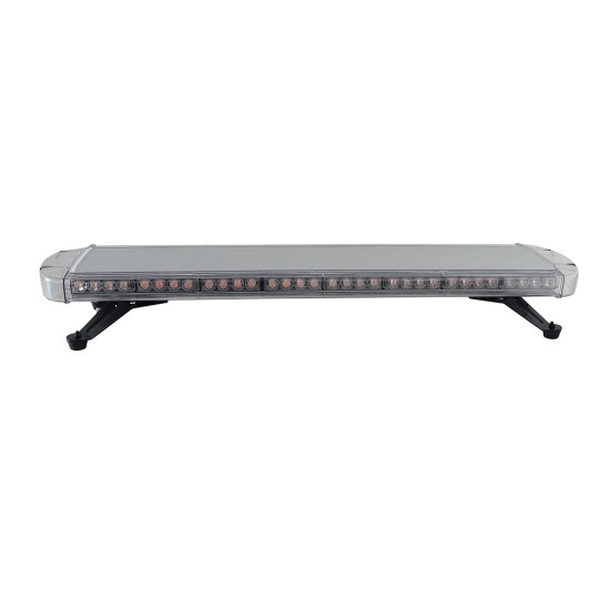 96.5 см 72 LED ЛЕД 72W мощна аварийна диодна сигнална лампа блиц 12-24V 15 режима на работа жълта оранжева светлина E-Mark Е9 за пътна помощ платформа снегорин багер и др.-Сигнални лампи / Маяци%