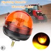 ЛЕД LED Сигнална Лампа, Аварийна Светлина , Маяк, Буркан, Оранжева Жълта,Е-Mark E9 12V - 24V, за трактори, комбайни, репатраци, снегорини, аварийни автомобили и др.-Сигнални лампи / Маяци%