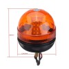 ЛЕД LED Сигнална Лампа, Аварийна Светлина , Маяк, Буркан, Оранжева Жълта,Е-Mark E9 12V - 24V, за трактори, комбайни, репатраци, снегорини, аварийни автомобили и др.-Сигнални лампи / Маяци%