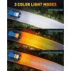 15,5 cm 7D Диоден Прожектор Супер Мощен Халоген Led Bar Лед Бар Комбиниранa Бяла и Жълта Светлина 12V - 24V За АТВ SUF Джип 4х Offroad Камион-LED барове%