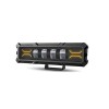 15,5 cm 7D Диоден Прожектор Супер Мощен Халоген Led Bar Лед Бар Комбиниранa Бяла и Жълта Светлина 12V - 24V За АТВ SUF Джип 4х Offroad Камион-LED барове%