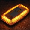 12V 24V Лед Led Диодна Мощна Аварийна Сигнална Лампа Буркан с Магнит 15 режима Оранжево Стъкло За Пътна Помощ Платформа Снегорин и др.-Сигнални лампи / Маяци%