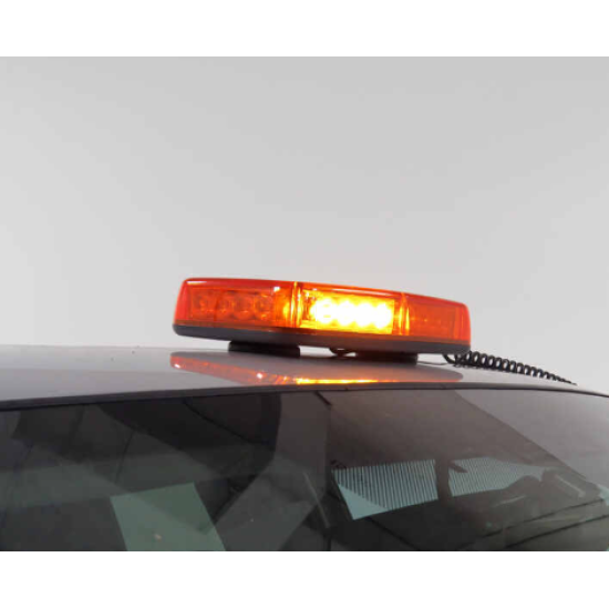 12V 24V Лед Led Диодна Мощна Аварийна Сигнална Лампа Буркан с Магнит 15 режима Оранжево Стъкло За Пътна Помощ Платформа Снегорин и др.-Сигнални лампи / Маяци%