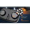 12V 24V Лед Led Диодна Мощна Аварийна Сигнална Лампа Буркан с Магнит 15 режима Оранжево Стъкло За Пътна Помощ Платформа Снегорин и др.-Сигнални лампи / Маяци%