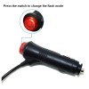 12V 24V Лед Led Диодна Мощна Аварийна Сигнална Лампа Буркан с Магнит 15 режима Оранжево Стъкло За Пътна Помощ Платформа Снегорин и др.-Сигнални лампи / Маяци%