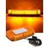 12V 24V Лед Led Диодна Мощна Аварийна Сигнална Лампа Буркан с Магнит 15 режима Оранжево Стъкло За Пътна Помощ Платформа Снегорин и др.-Сигнални лампи / Маяци%