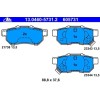 ATE Задни Дискове и Накладки за HONDA JAZZ 2 GD CIVIC 4 EJ-Дискове и накладки%