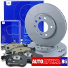 ATE Предни Дискове и Накладки за  OPEL ASTRA H, MERIVA,  ZAFIRA B, CORSA-Дискове и накладки%