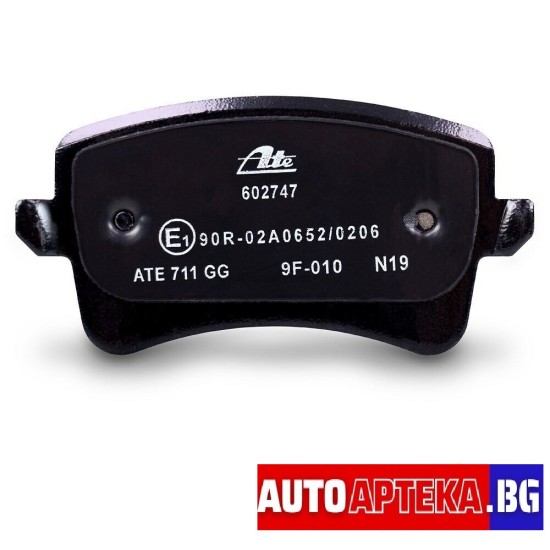 ATE Задни накладки за AUDI A4, 8K, B8, A5, 8T 8F, Q5 8R-Дискове и накладки%
