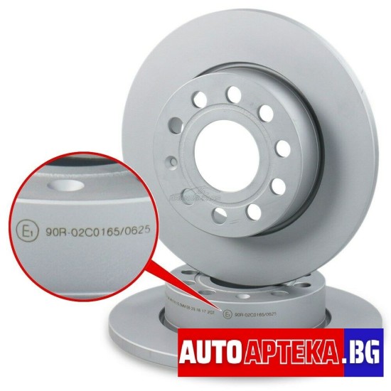 ATE Задни дискове и накладки  за AUDI A3 8P, SKODA OCTAVIA 2, VW TOURAN, GOLF 5-Дискове и накладки%
