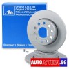ATE Задни дискове и накладки  за AUDI A3 8P, SKODA OCTAVIA 2, VW TOURAN, GOLF 5-Дискове и накладки%