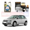 Комплект Масло TOTAL + Филтри DENCKERMANN за FIAT STILO (192_) 1.9 JTD (192_XE1A) / 2001-2002