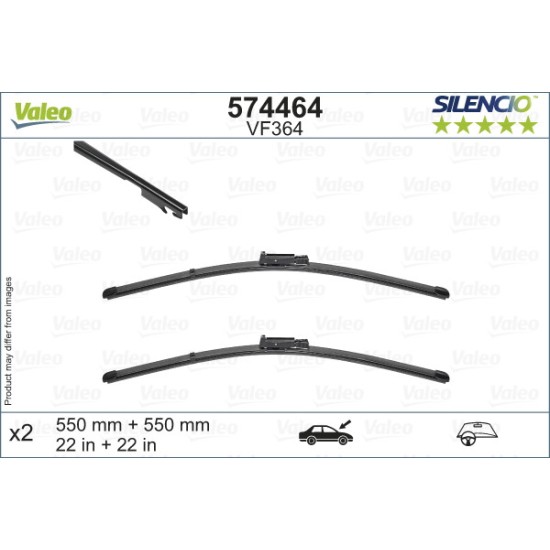 Чистачки VALEO за AUDI А6 (4F2,C6) 2006-2016г