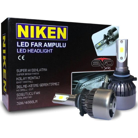 Диодни крушки NIken H15 30W 2бр/к-т