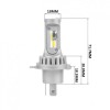 Диодни крушки 3900 H4 - 13w 1500lm 2бр/к-т-LED крушки за фарове%
