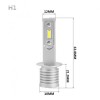 Диодни крушки 3900 H1 - 13w 1500lm 2бр/к-т-LED крушки за фарове%