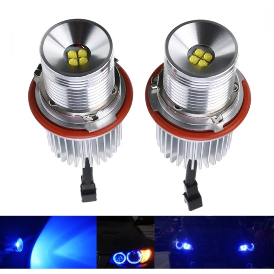 Комплект диоди за ангелско око 25W Сини - E39,E53,E60,E61,E64 2бр