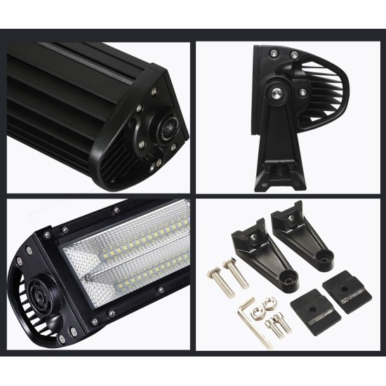 4 редов лед бар извит 105 См 696W Мощен 7D Led Bar Лед Диоден Бар Прожектор 12V 24V-LED барове%