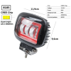 Халоген LED -30W /черен с червено/ ( 1бр ) -8185