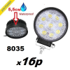 ХАЛОГЕН -LED- 27W кръгъл дебел (1бр.) -8035