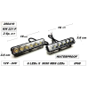 ХАЛОГЕН -LED- KW 221 P (2бр. к-т)