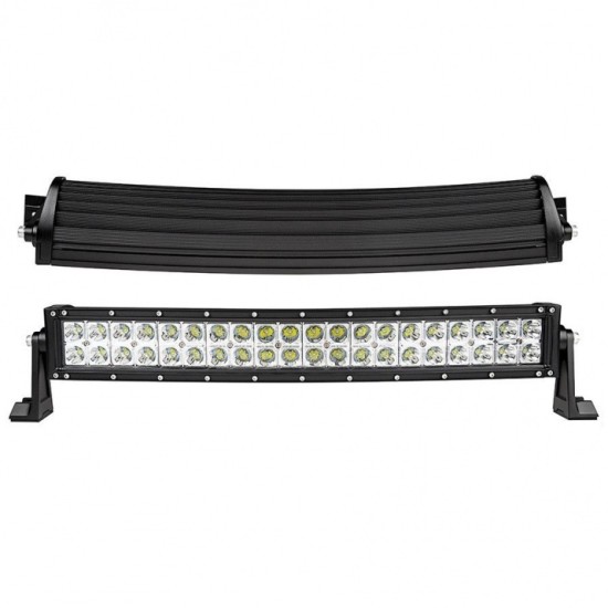 56 См Извит Мощен LED бар  120W 40 LED 12V 24V АТВ, Джип, 4х4, Offroad, Камион