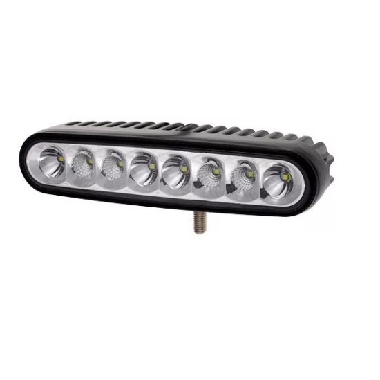 16 См 24W Мощен Лед Диоден Бар 8 Led Халоген Лампа Прожектор 12V 24V Комнириана Светлина (Flood & Spot)