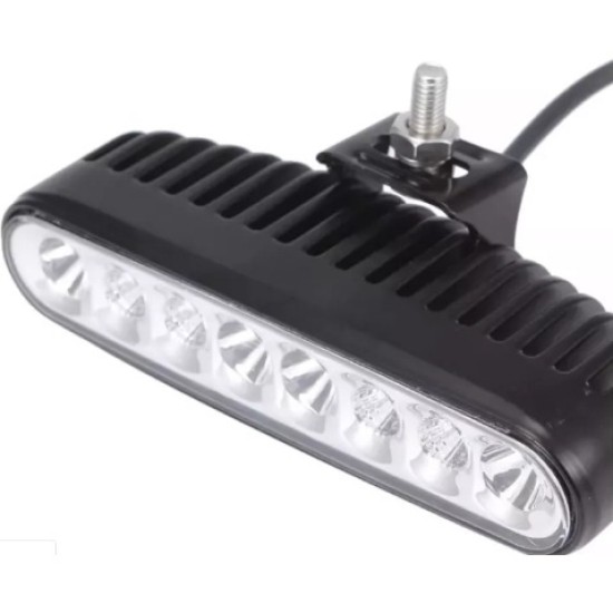 16 См 24W Мощен Лед Диоден Бар 8 Led Халоген Лампа Прожектор 12V 24V Комнириана Светлина (Flood & Spot)-LED барове%