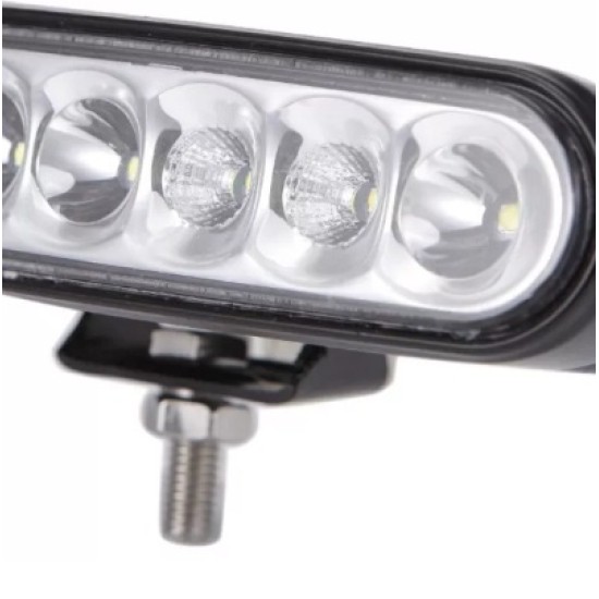 16 См 24W Мощен Лед Диоден Бар 8 Led Халоген Лампа Прожектор 12V 24V Комнириана Светлина (Flood & Spot)-LED барове%
