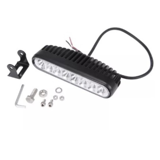 16 См 24W Мощен Лед Диоден Бар 8 Led Халоген Лампа Прожектор 12V 24V Комнириана Светлина (Flood & Spot)-LED барове%